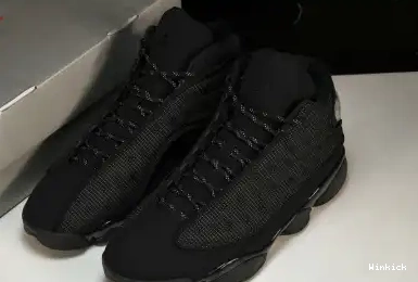 Jordan Black Retro 414571-011 Cat 13 0702